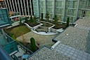 Patio below my balcony